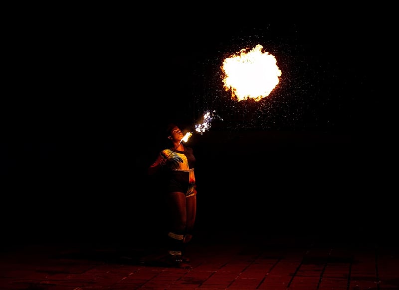 Fire Dancing Performance